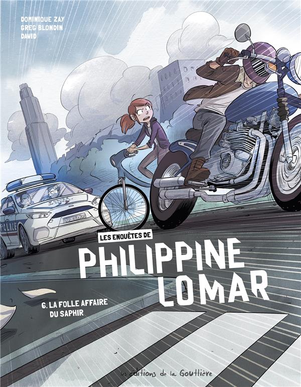 Les enquêtes polar de Philippine Lomar Tome 6 : la folle affaire du saphir - flash vidéo