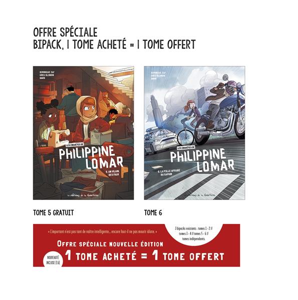 Les enquêtes polar de Philippine Lomar : Tomes 5 et 6