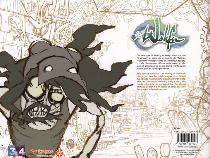 Wakfu - making of - saison 1 Hors-Série Tome 1 : Noximilien l'horloger