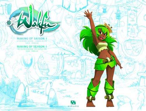 Wakfu - making of - saison 1 Tome 8 : le royaume Sadida ; l'arbre de vie, Igôle ; Rubilax