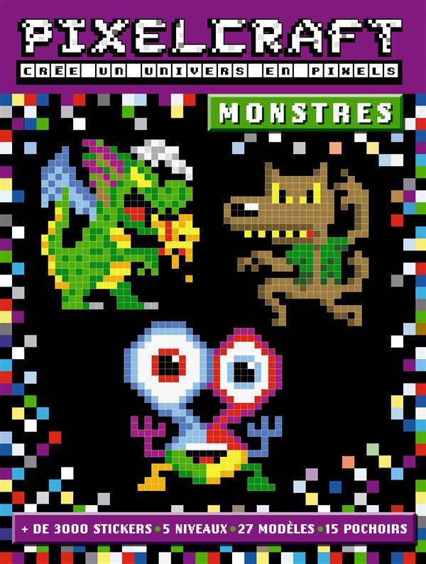 Pixel craft : monstres - flash vidéo