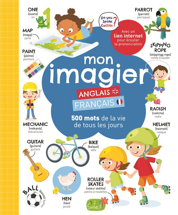 Mon imagier anglais/français : 500 mots de la vie de tous les jours - flash vidéo