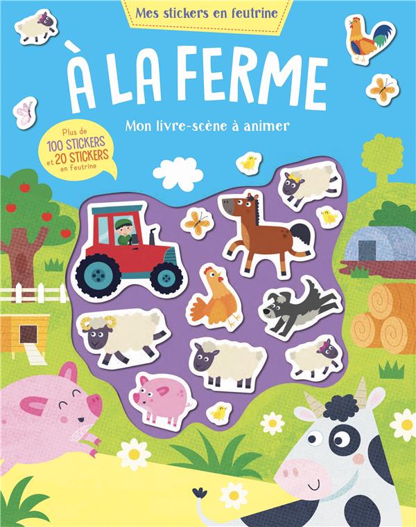 Mes stickers en feutrine : à la ferme - flash vidéo