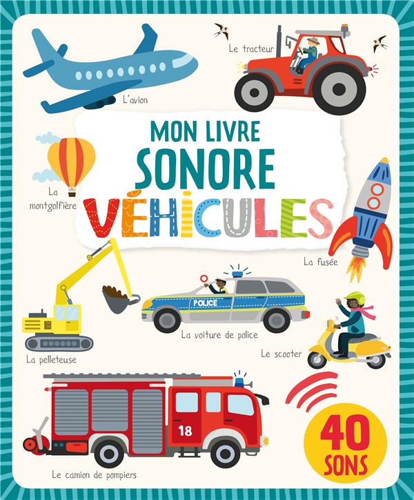 Mon livre sonore : véhicules - flash vidéo