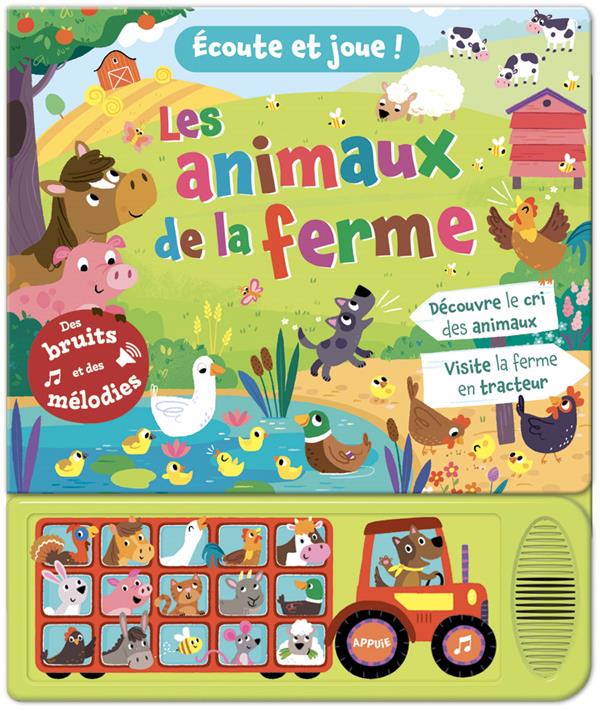 écoute et joue ! : les animaux de la ferme - flash vidéo
