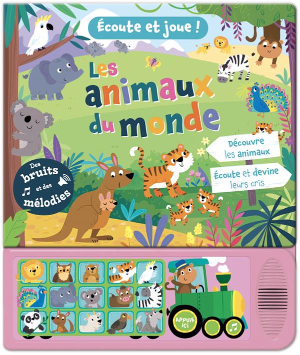 écoute et joue ! : les animaux du monde - flash vidéo