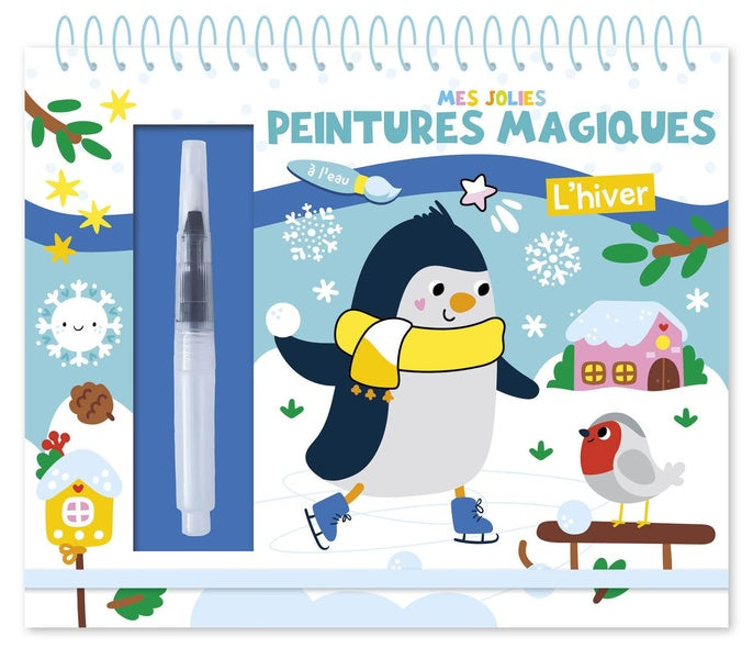 Mes jolies peintures magiques : l'hiver - flash vidéo
