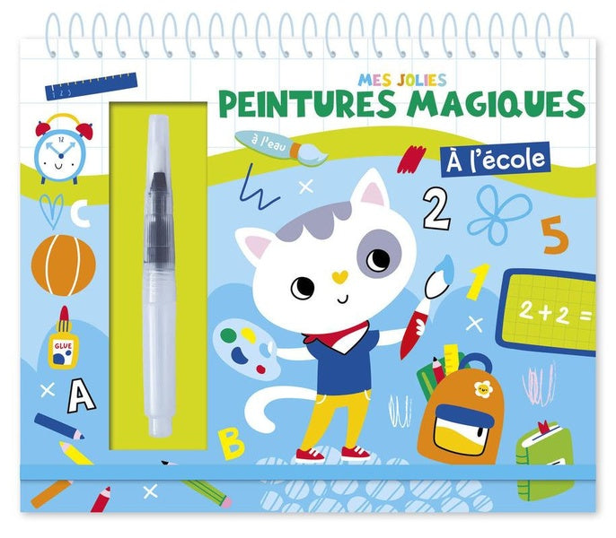 Mes jolies peintures magiques : à l'école - flash vidéo