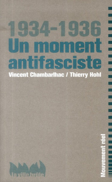 Un moment antifasciste ; 1934-1936