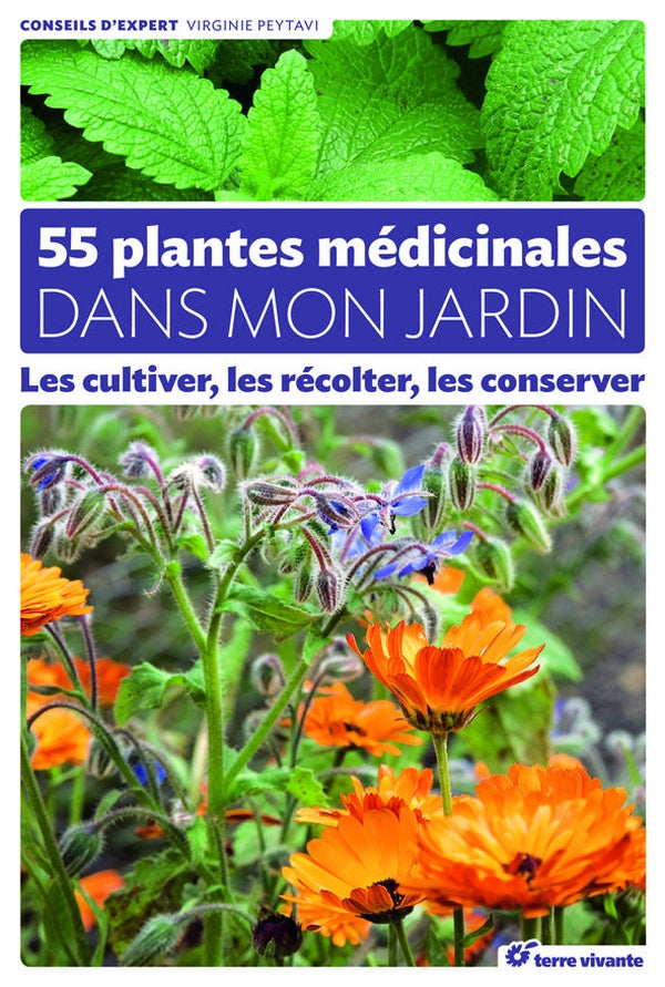 55 plantes medicinales dans mon jardin ; les cultiver, les récolter, les conserver