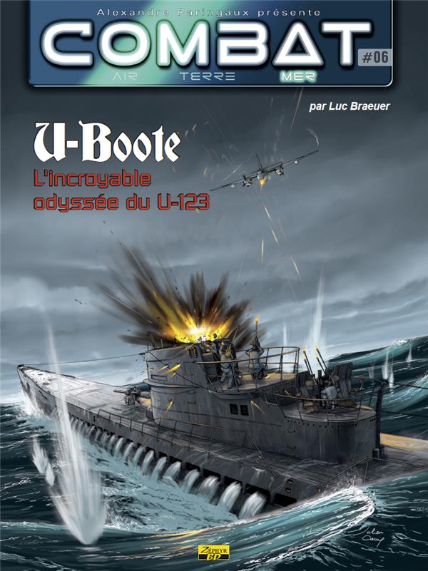 Bande dessinee - livre combat mer - flash vidéo