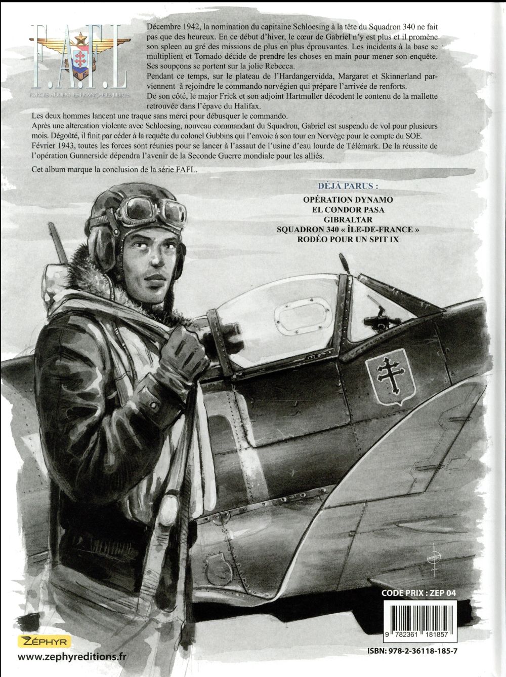 F.A.F.L. ; Forces Aériennes Françaises Libres Tome 6 : la bataille de Télémark