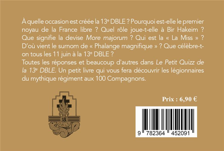Le petit quizz de la 13e DBLE : Les questions-réponses clefs