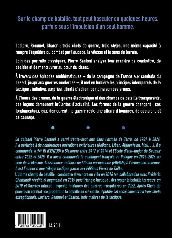 Trois maîtres de la tactique : Leclerc, Rommel, Sharon