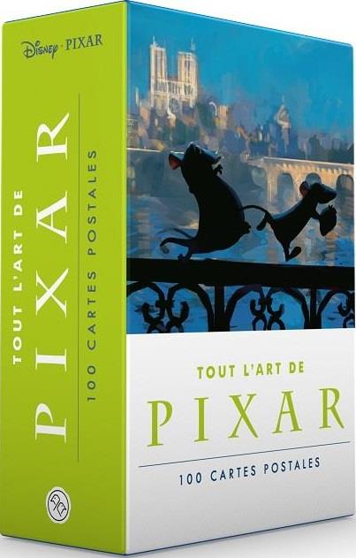 Tout l'art de Pixar ; 100 cartes postales - flash vidéo