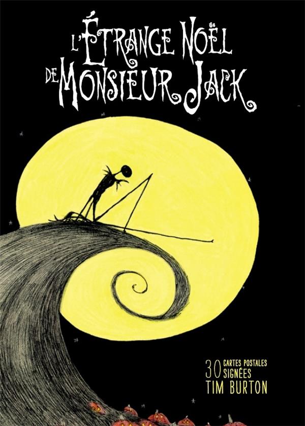 L'étrange Noël de Monsieur Jack : 30 cartes postales signées Tim Burton