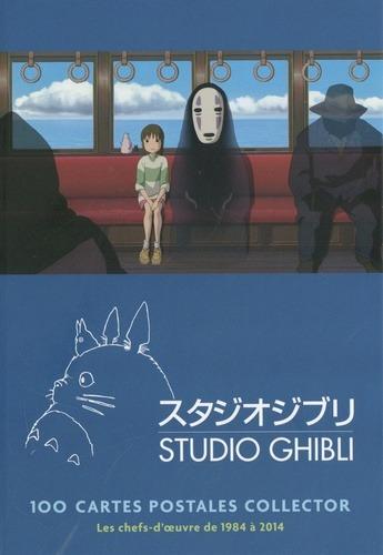 Studio ghibli, les chefs d'oeuvres de 1984 à 2014 : coffret de 100 cartes postales