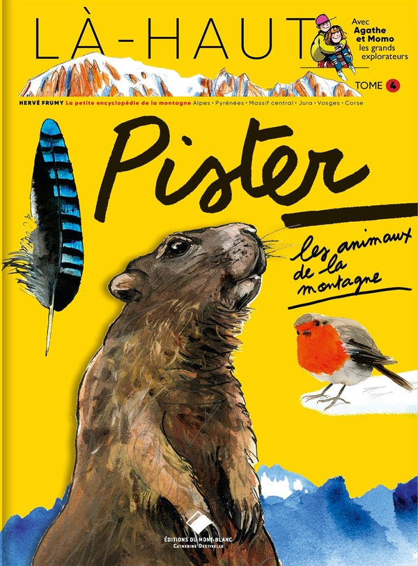 Là-haut, pister les traces d'animaux