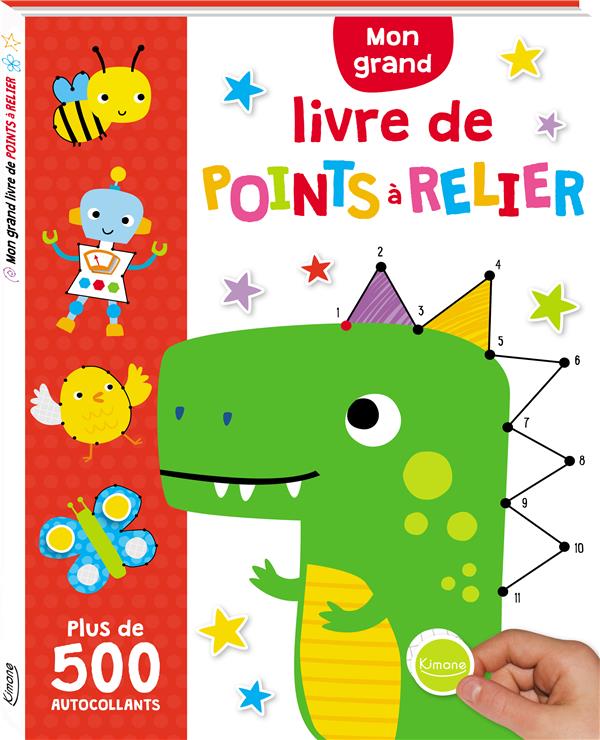 Mon grand livre de points à relier ; plus de 500 autocollants - flash vidéo