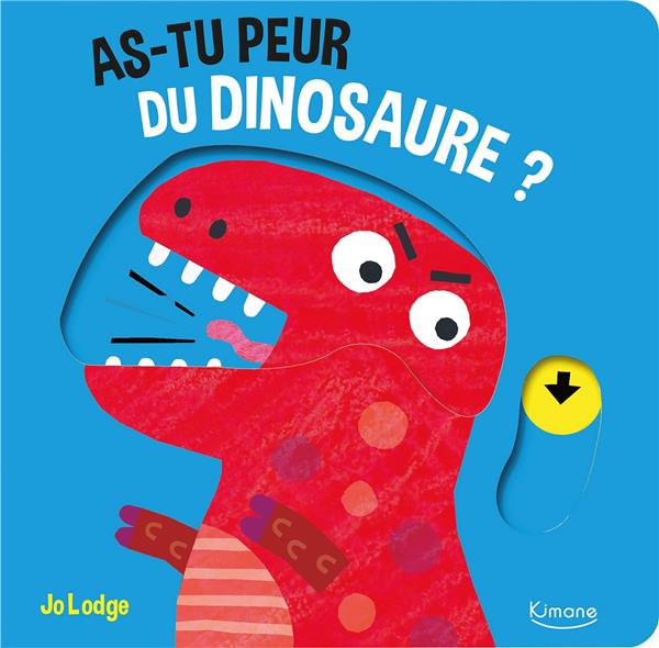 As-tu peur du dinosaure ? avec des tirettes à chaque page - flash vidéo