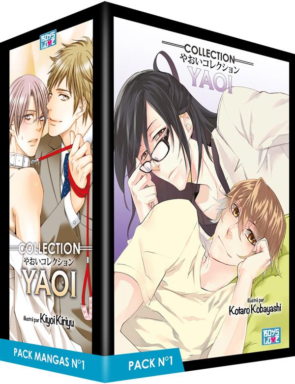 Coffret yaoi n°1 ; 5 tomes - flash vidéo