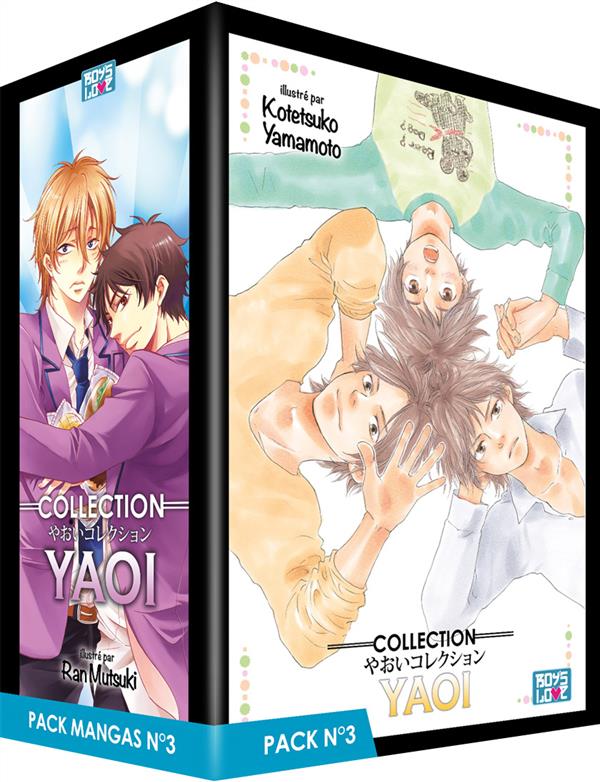 Coffret yaoi n°3 ; 5 tomes - flash vidéo