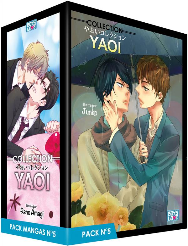 Coffret yaoi n°5 ; 5 tomes - flash vidéo