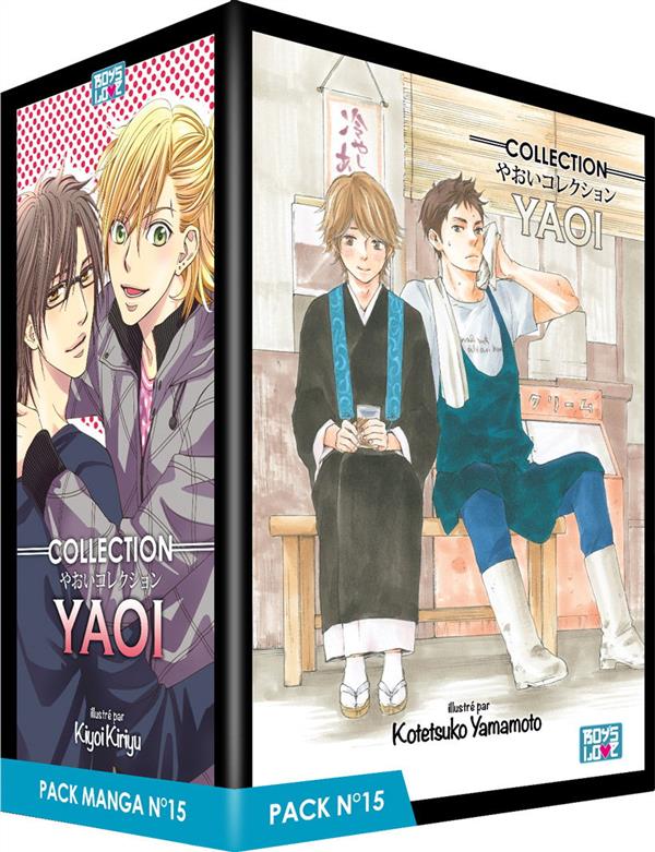Coffret yaoi n°15 ; 5 tomes - flash vidéo