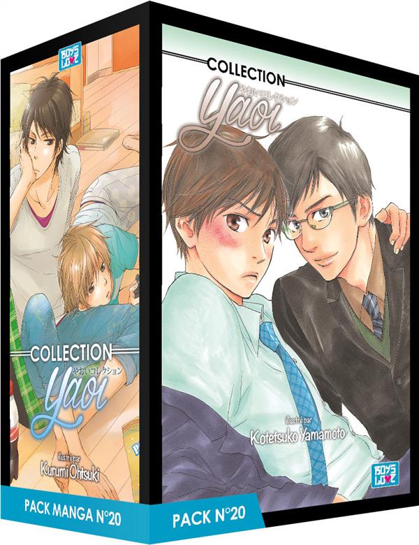Coffret yaoi n°20 ; 5 tomes - flash vidéo