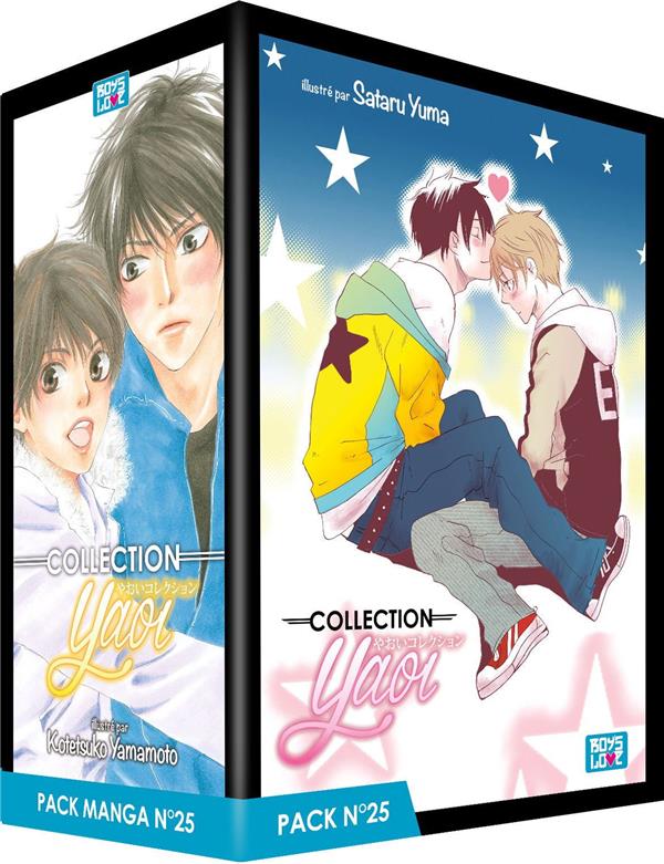 Coffret yaoi n°25 ; 5 tomes - flash vidéo