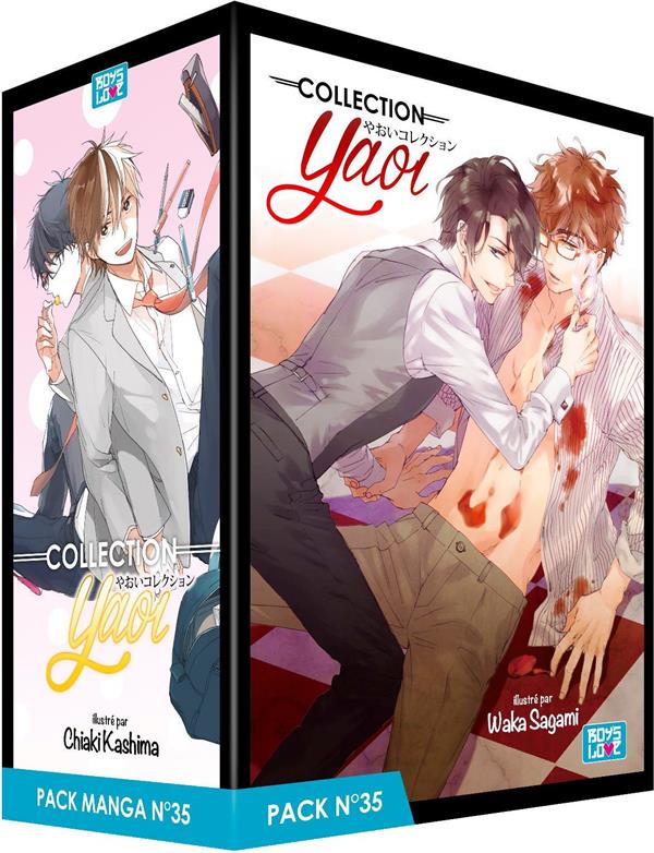 Coffret yaoi n°25 ; 5 tomes - flash vidéo
