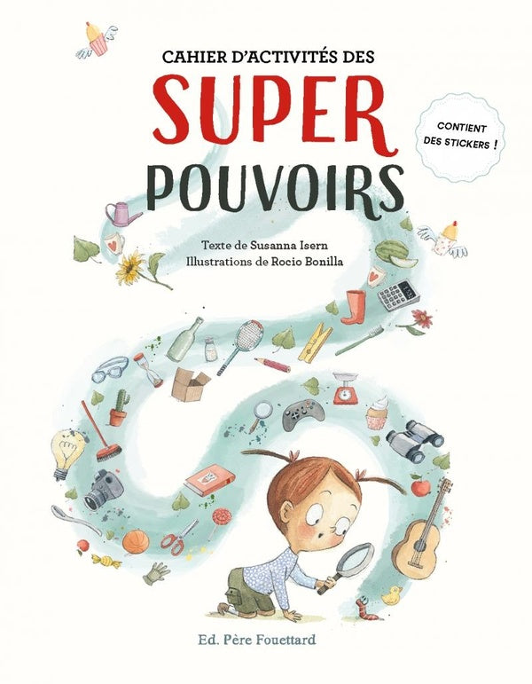 Cahier d'activités des superpouvoirs - flash vidéo
