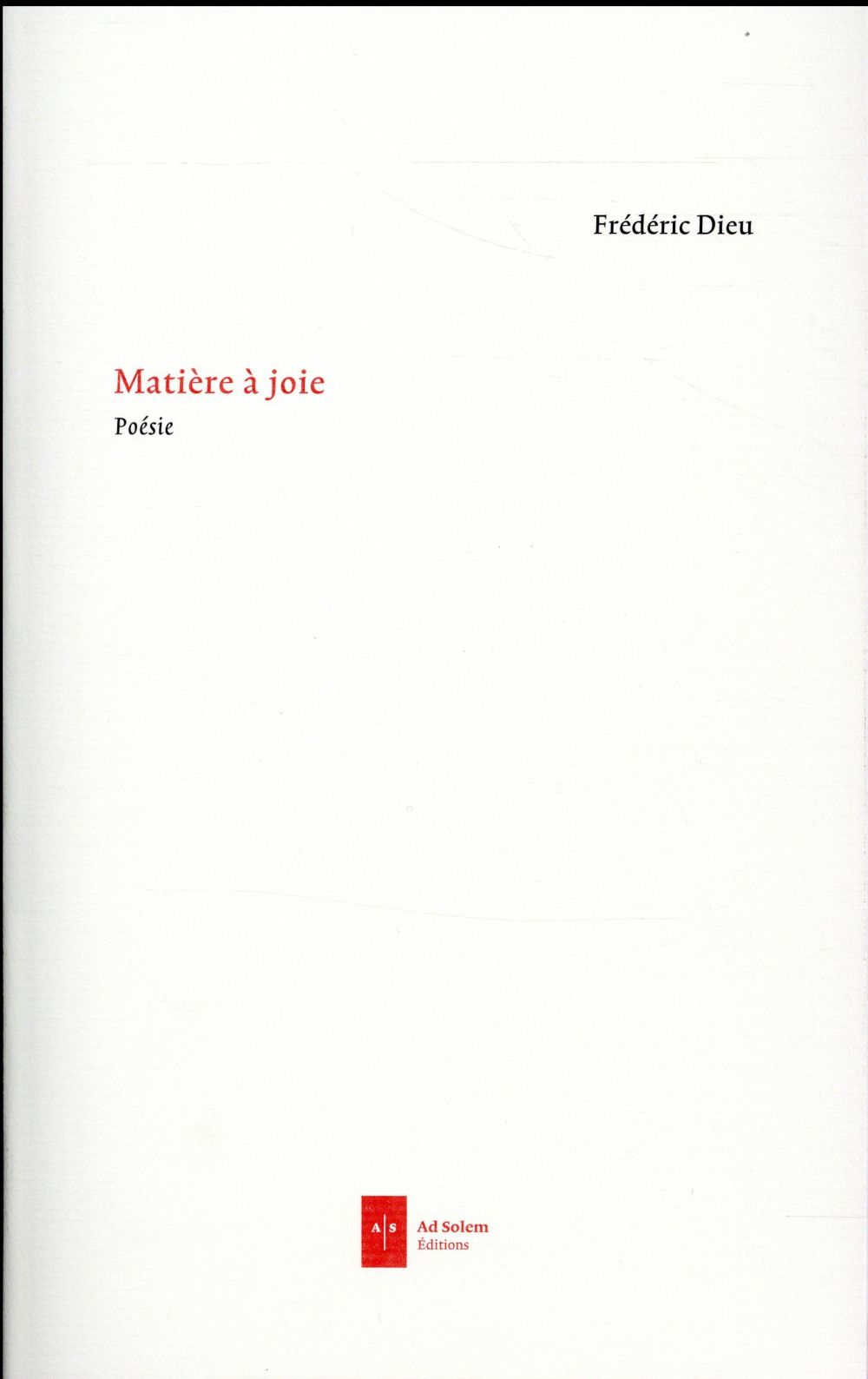 Matière à joie