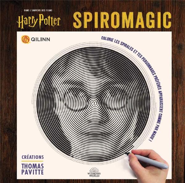 Harry Potter : spiromagic : colorie les spirales et tes personnages préférés apparaissent comme par magie ! - flash vidéo