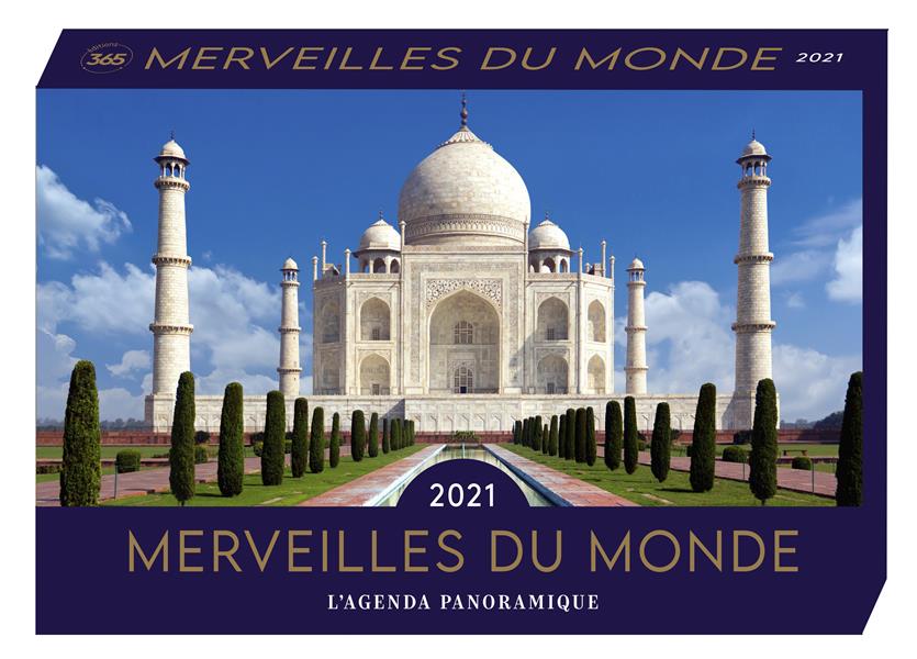 Agenda panoramique : merveilles du monde (édition 2021)