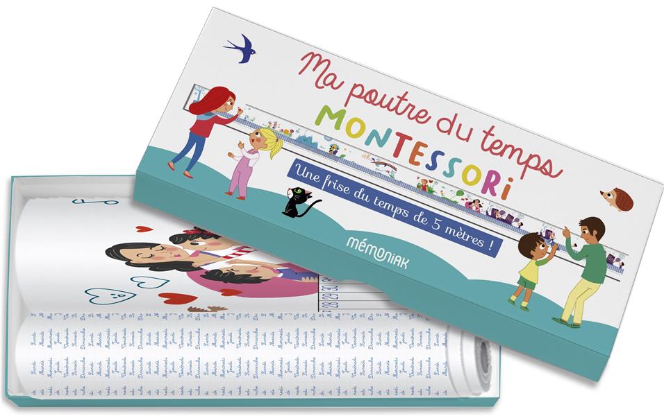 Mémoniak : ma poutre du temps Montessori - flash vidéo