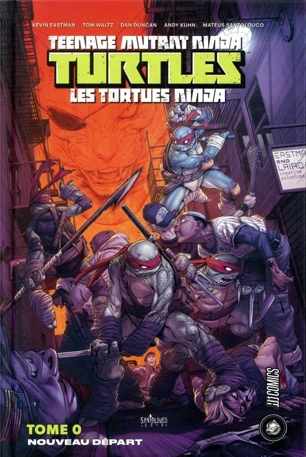 Les Tortues Ninja - TMNT : Intégrale Tomes 1 à 4 : nouveau départ