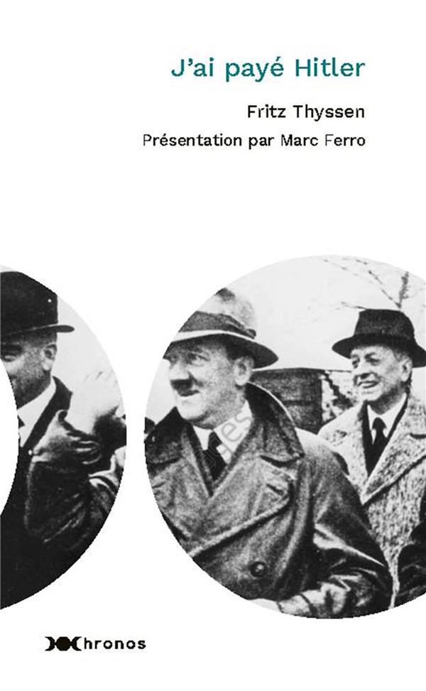J'ai payé Hitler