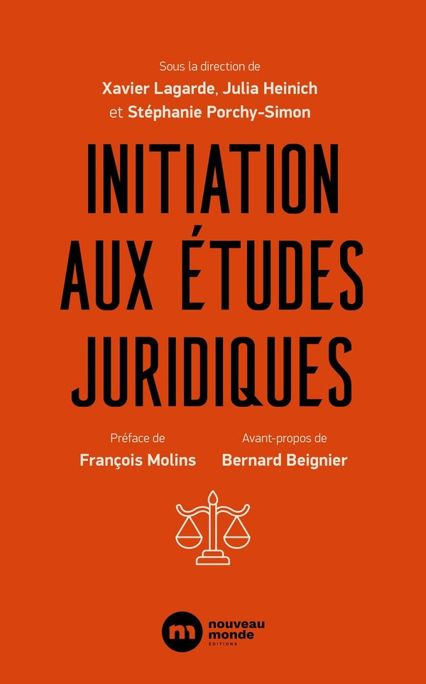 Initiation aux études juridiques