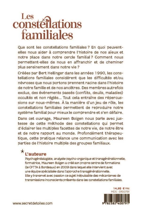 Les constellations familiales : se liberer du passé familial et s'ouvrir au présent de sa vie