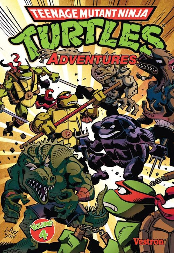 Teenage Mutant Ninja Turtles adventures Tome 4