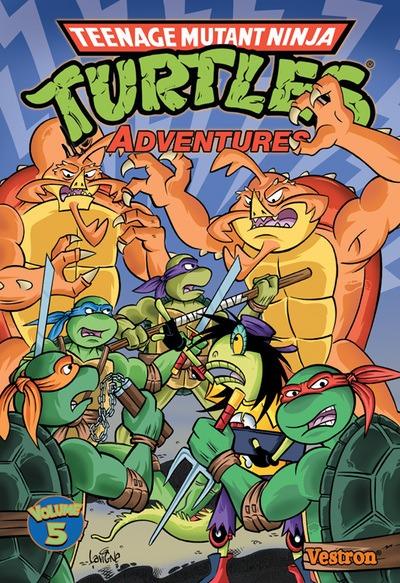 Teenage Mutant Ninja Turtles adventures Tome 5