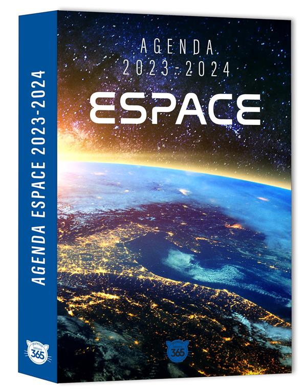 Mon agenda scolaire 2024 espace - flash vidéo