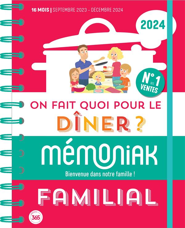 Mémoniak : on fait quoi pour le dîner ? de septembre à décembre (édition 2023/2024) - flash vidéo