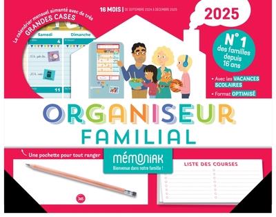 Mémoniak : organiseur familial : De septembre à décembre (édition 2024/2025)