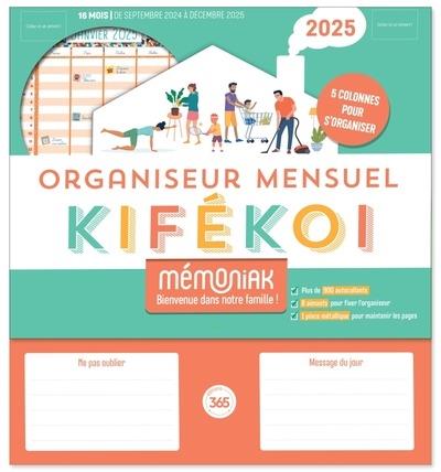 Mémoniak : Organiseur kifekoi : De septembre à décembre (édition 2025)