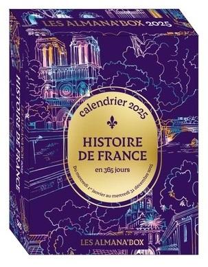 Almana'box : Calendrier Histoire de France en 365 jours (édition 2025) - flash vidéo