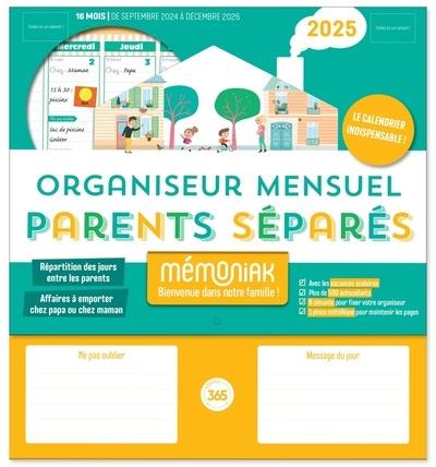 Livre : Mini-organiseur familial 2025 : 16 mois, de septembre 2024