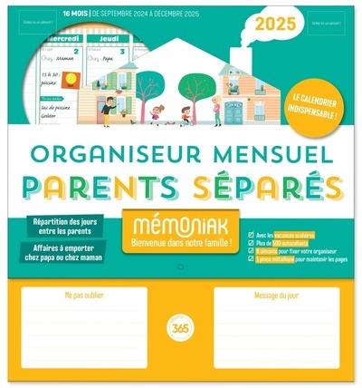 Mémoniak : Organiseur parents séparés : De septembre à décembre (édition 2025) - flash vidéo