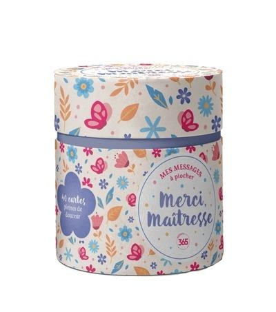 Ma challenge box : Mes messages à piocher : Merci, maîtresse